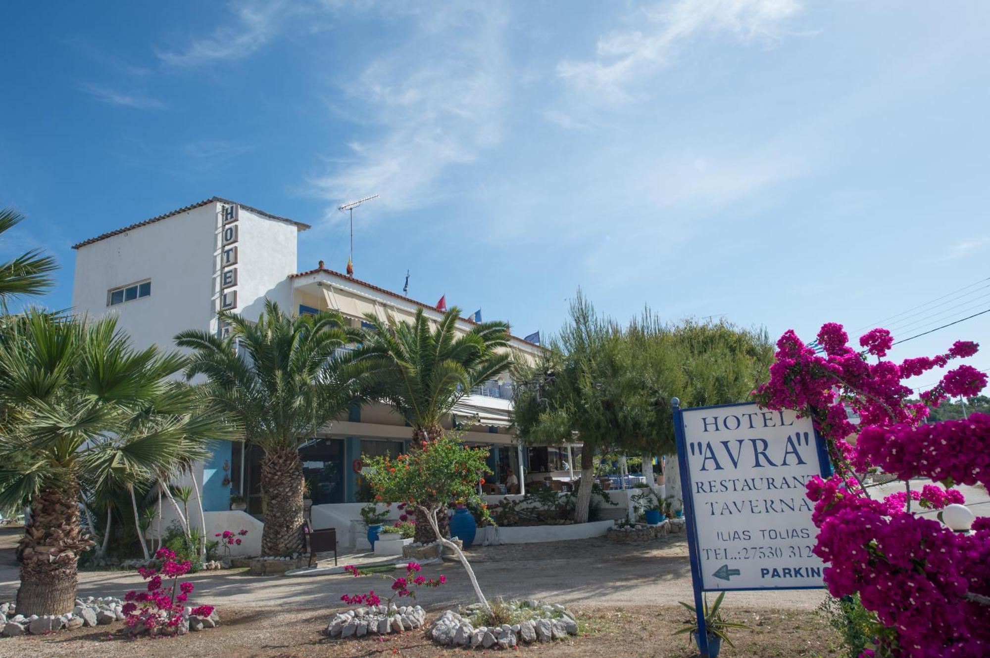 Hotel Avra Nea Epidhavros Bagian luar foto