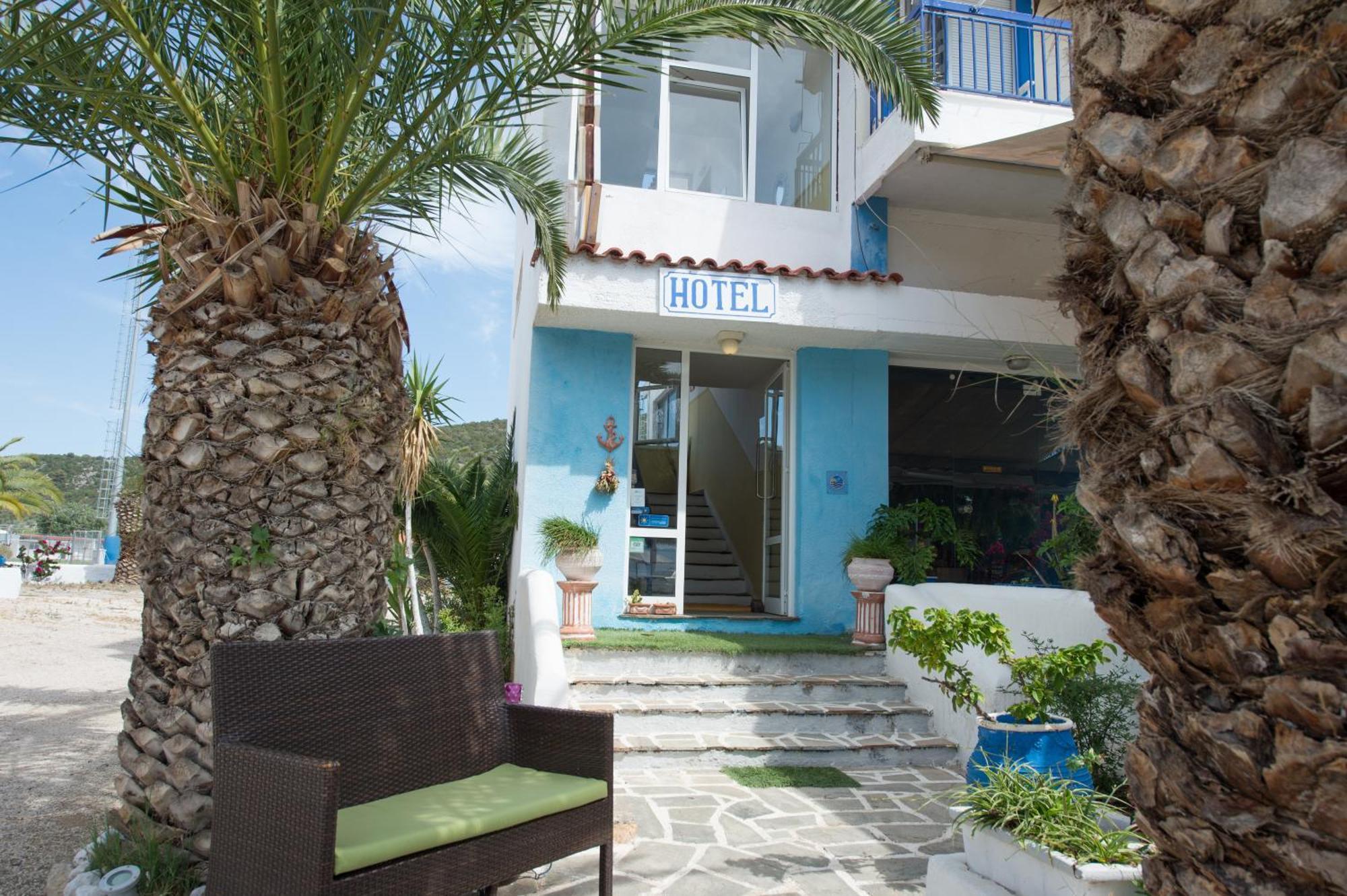 Hotel Avra Nea Epidhavros Bagian luar foto