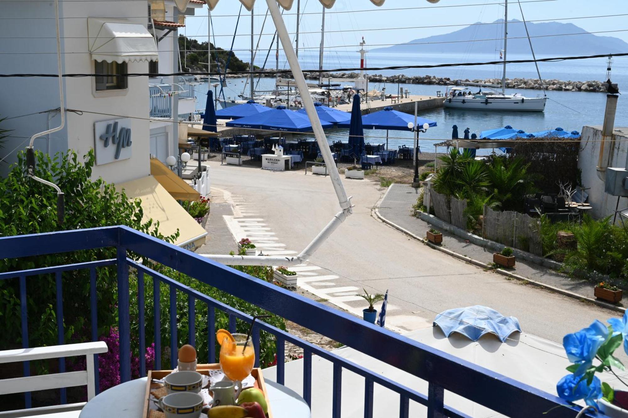 Hotel Avra Nea Epidhavros Bagian luar foto