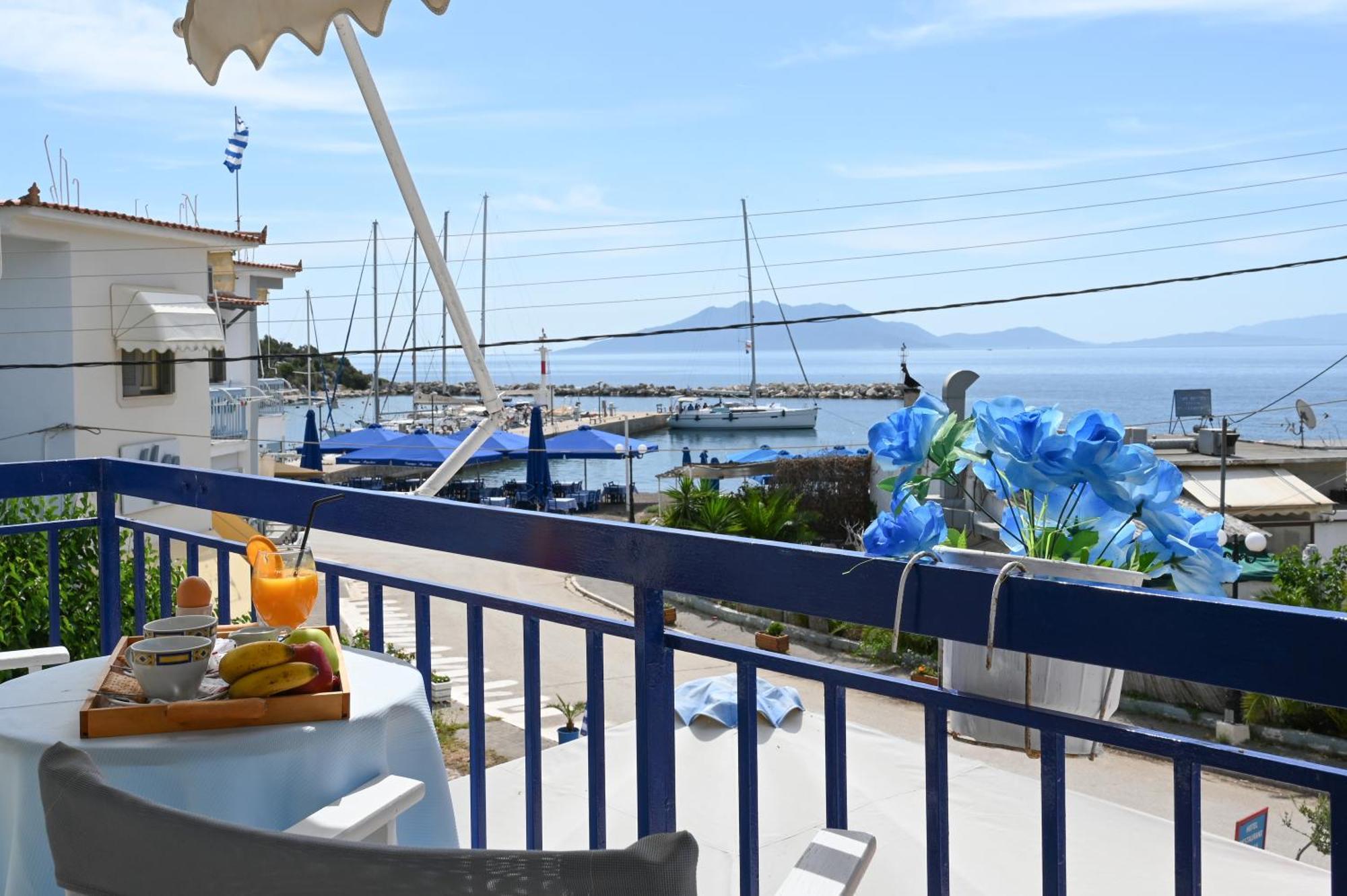 Hotel Avra Nea Epidhavros Bagian luar foto