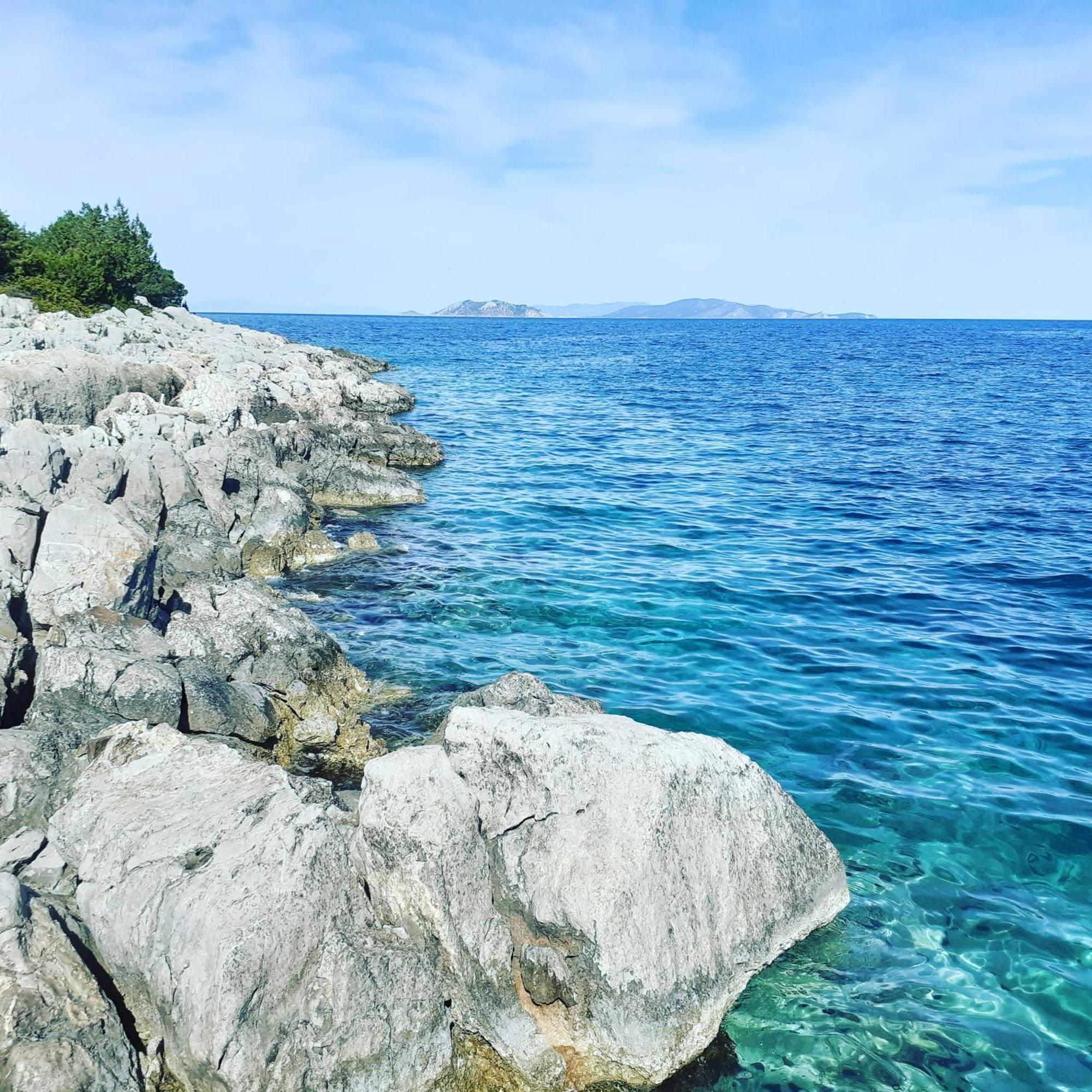 Hotel Avra Nea Epidhavros Bagian luar foto